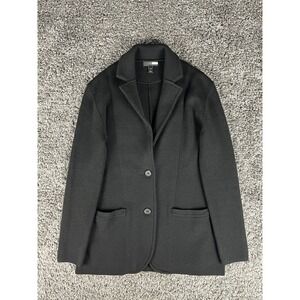 J Crew Cecile Relaxed Cardigan Button Sweater Blazer BF013 Women's XXS Black
